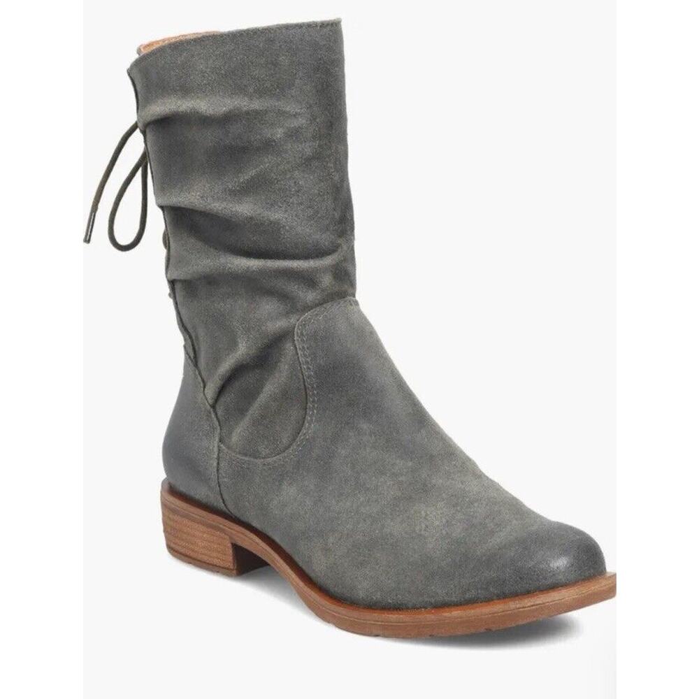 Sofft Sharnell Waterproof Bootie Khaki Green Leather Women’s New Size 7
